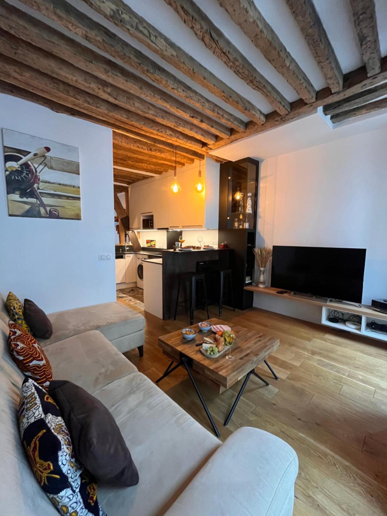 Appartement A Saint-Paul En Plein Coeur Du Marais 4 Pers 파리 외부 사진